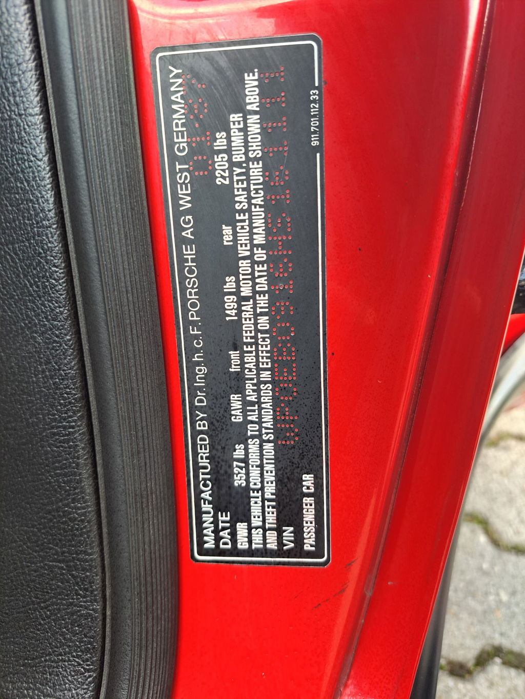 Porsche 911 Carrera 3.2 WTL