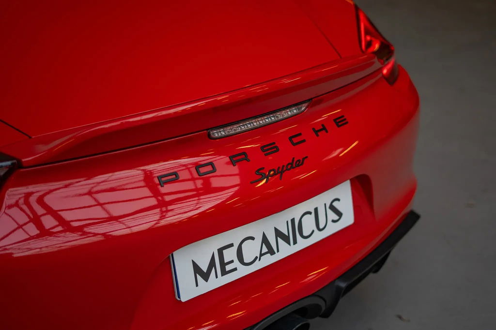 Porsche 981 Boxster Spyder