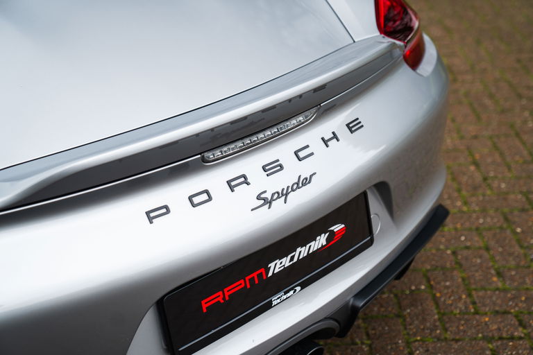 Porsche 981 Boxster Spyder