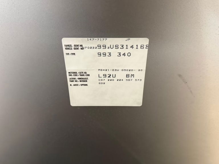 Porsche 993 Carrera S