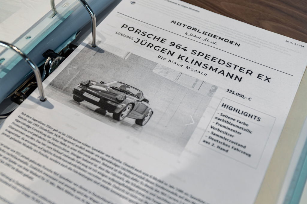 Porsche 964 Carrera 2 Speedster