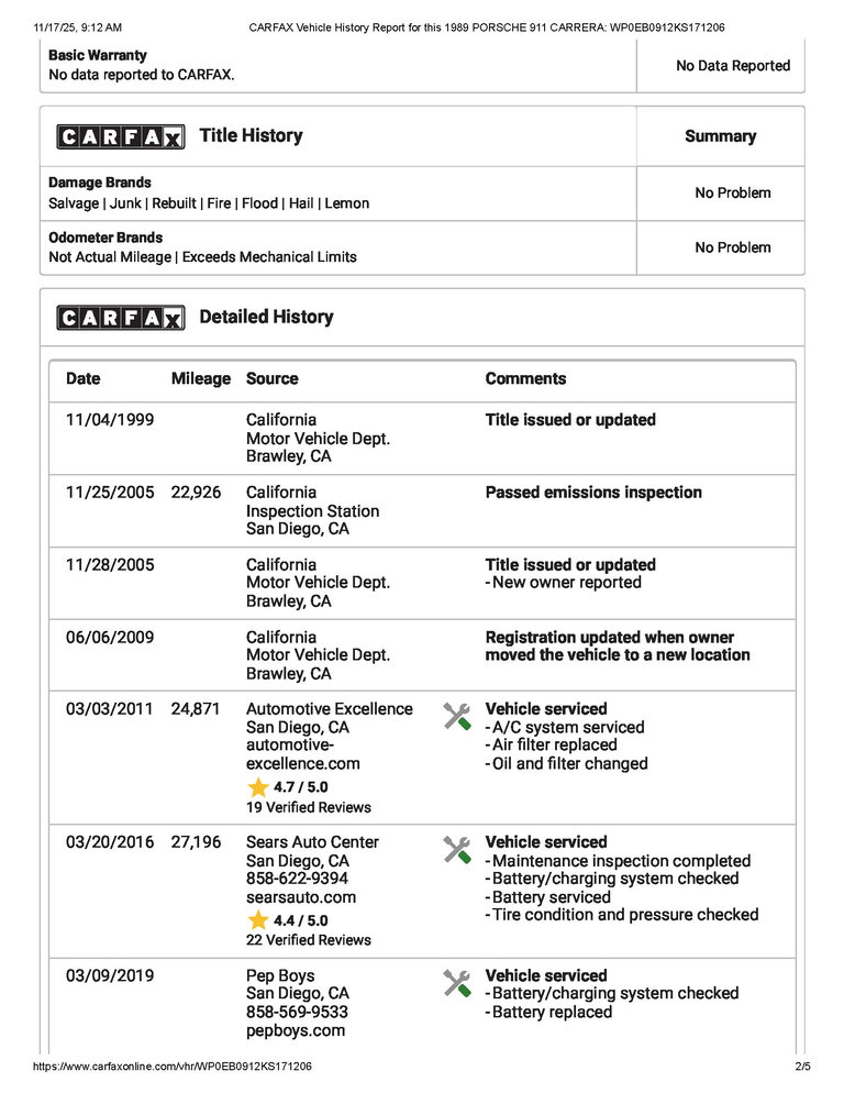 Porsche 911 Carrera 3.2 “25 Jahre 911”