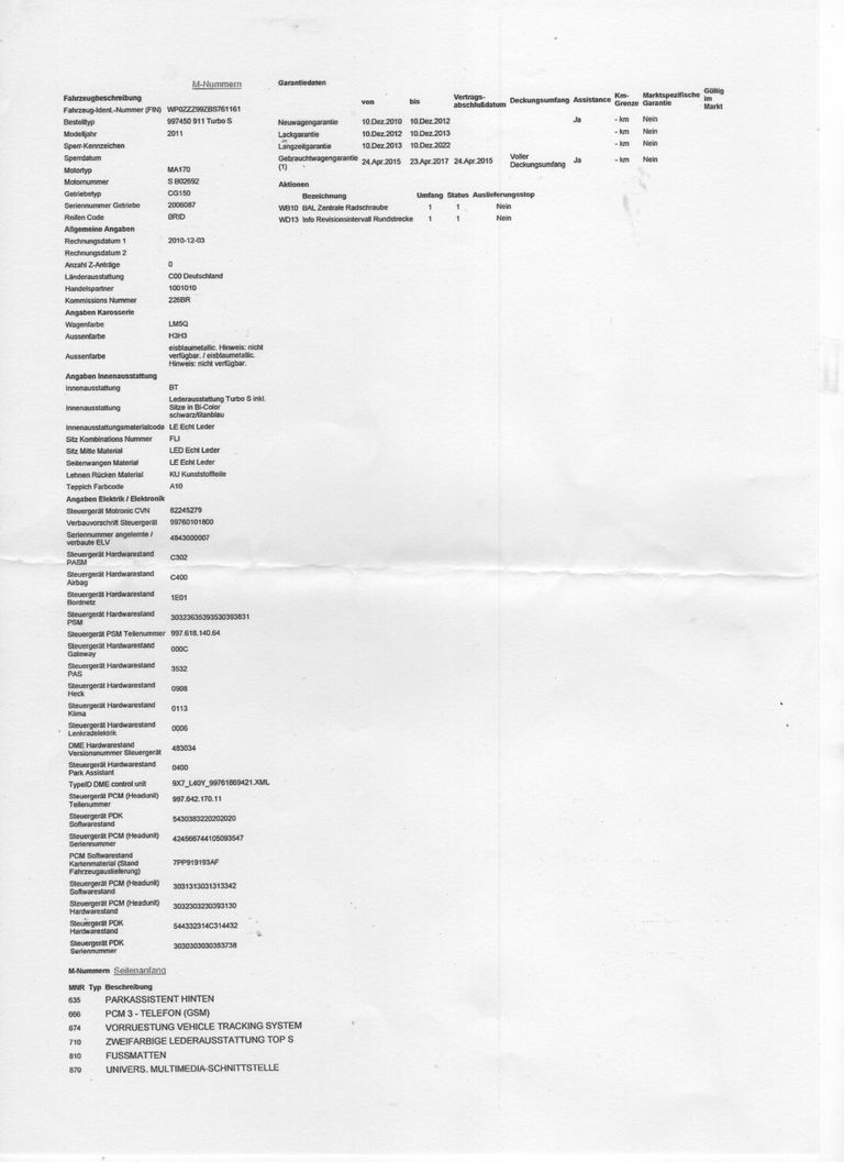 Porsche 997.2 Turbo S