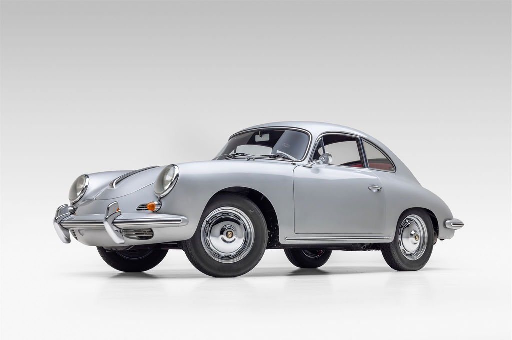 ミニカー　PORSCHE　ポルシェ　356B 1961　シルバー ミニカー PORSCHE ポルシェ 356B 1961 シルバー