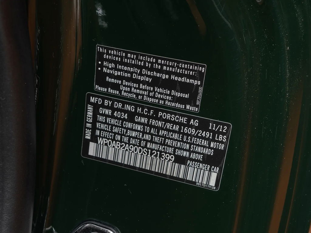 Porsche 991 Club Coupé