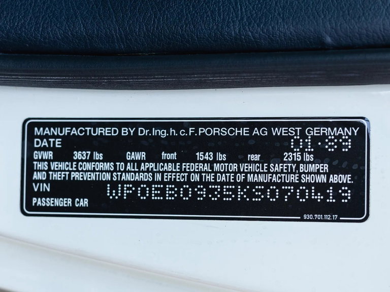 Porsche 911 Turbo 5 Gang