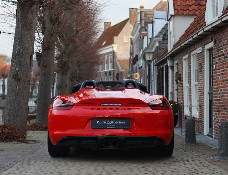 Porsche 981 Boxster Spyder