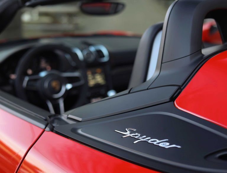 Porsche 981 Boxster Spyder