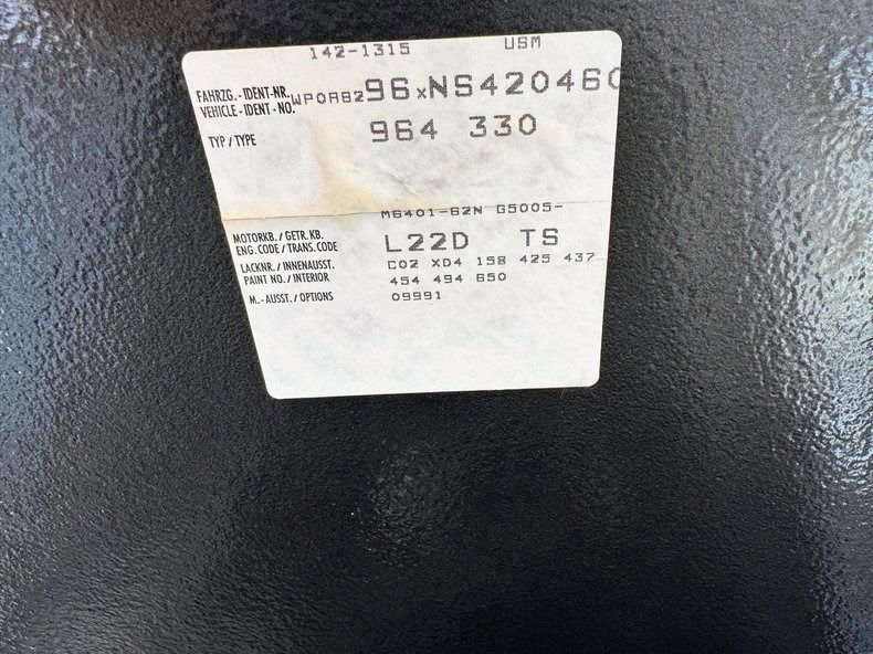 Porsche 964 Carrera 2