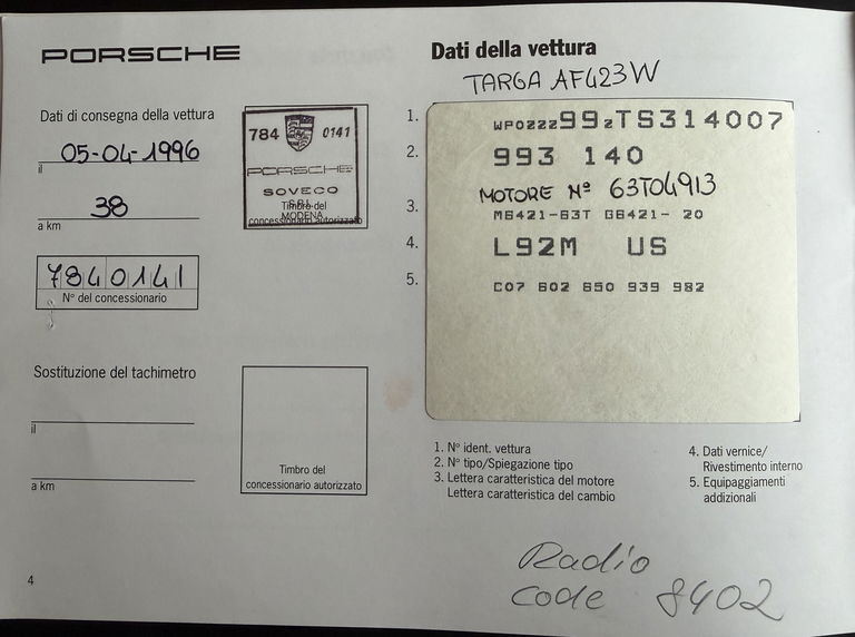 Porsche 993 Carrera 4S