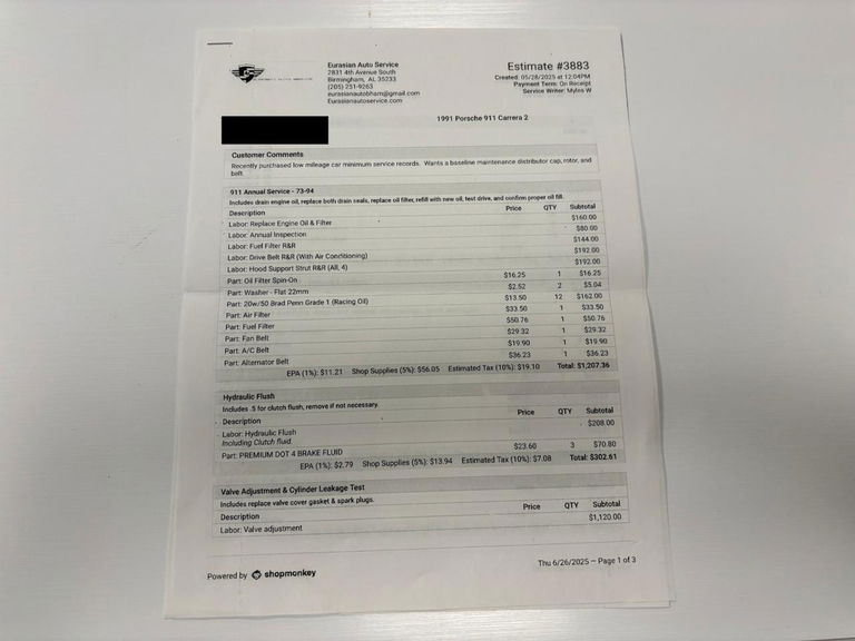 Porsche 964 Carrera 2