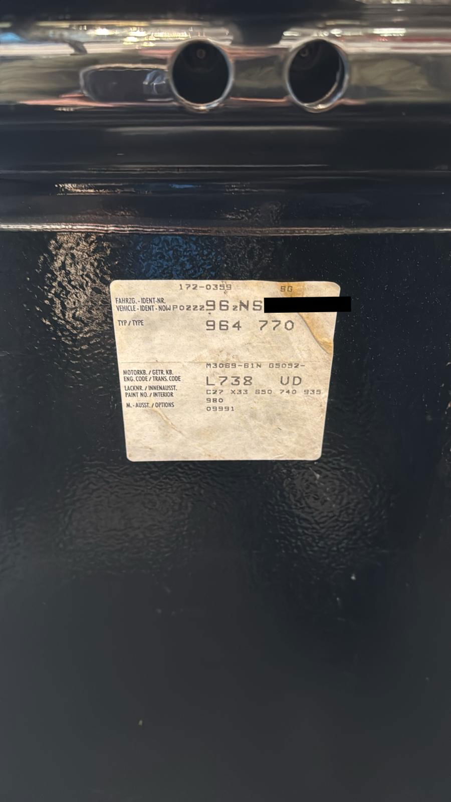 Porsche 964 Turbo WLS