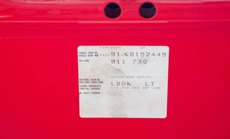 Porsche 911 Carrera 3.2 Speedster