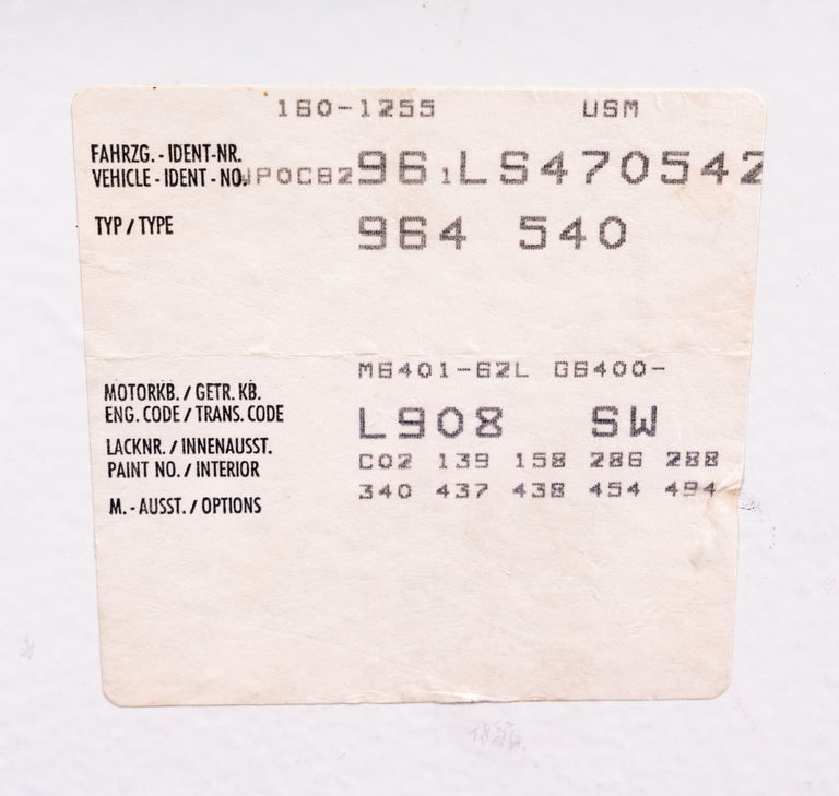 Porsche 964 Carrera 4