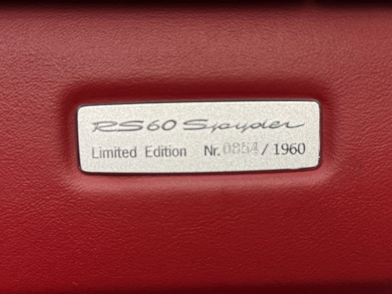 Porsche 987 Boxster RS 60 Spyder