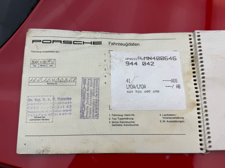 Porsche 944 S2 Coupé