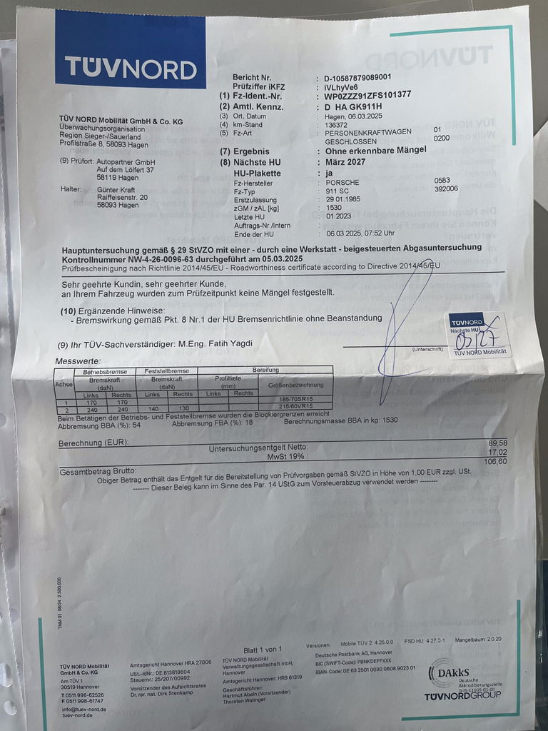 Porsche 911 Carrera 3.2