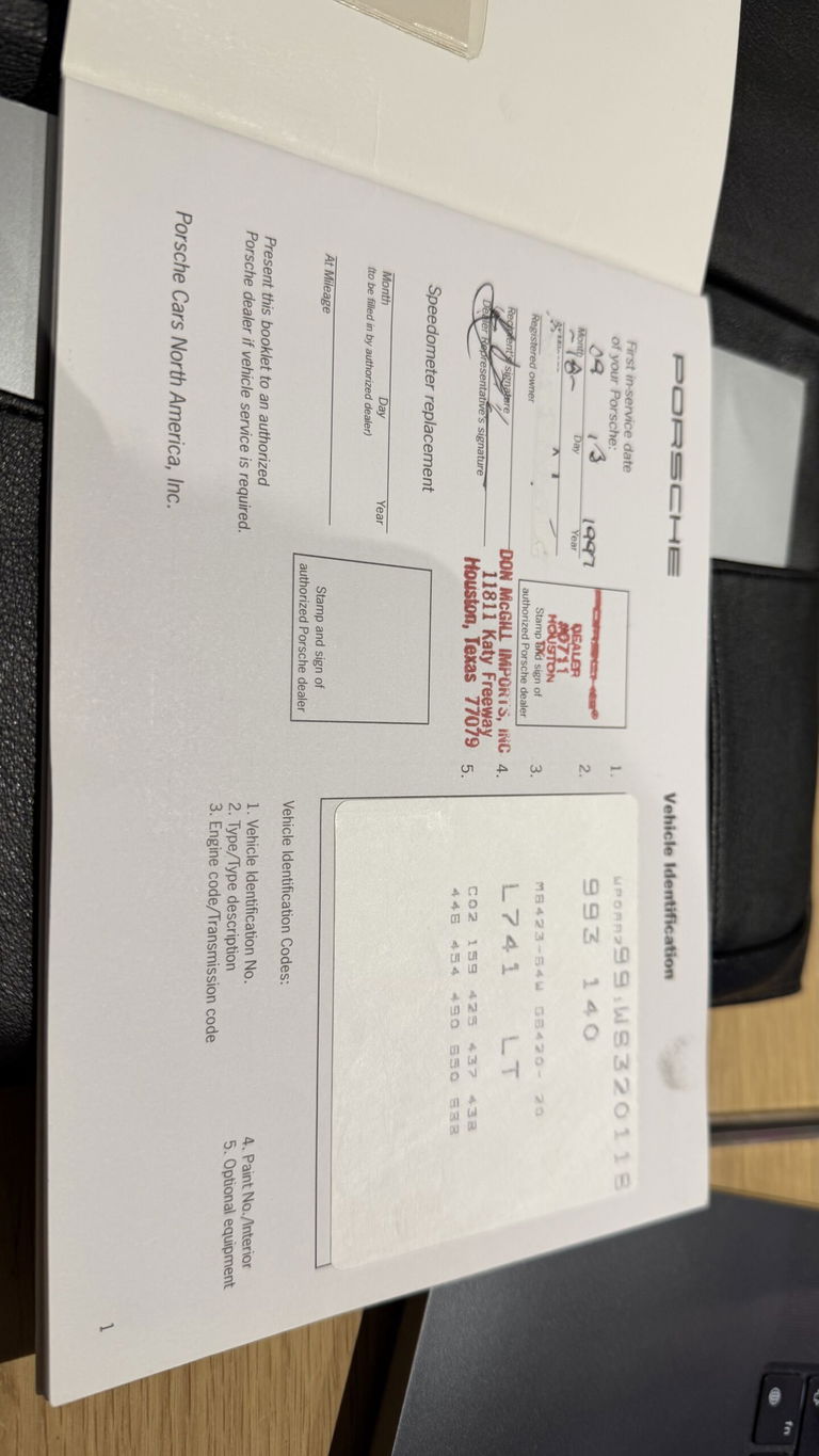 Porsche 993 Carrera 4S