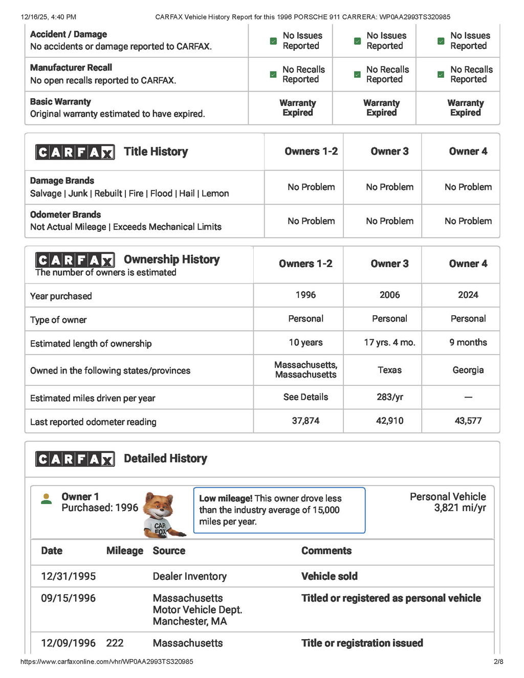 Porsche 993 Carrera 4S