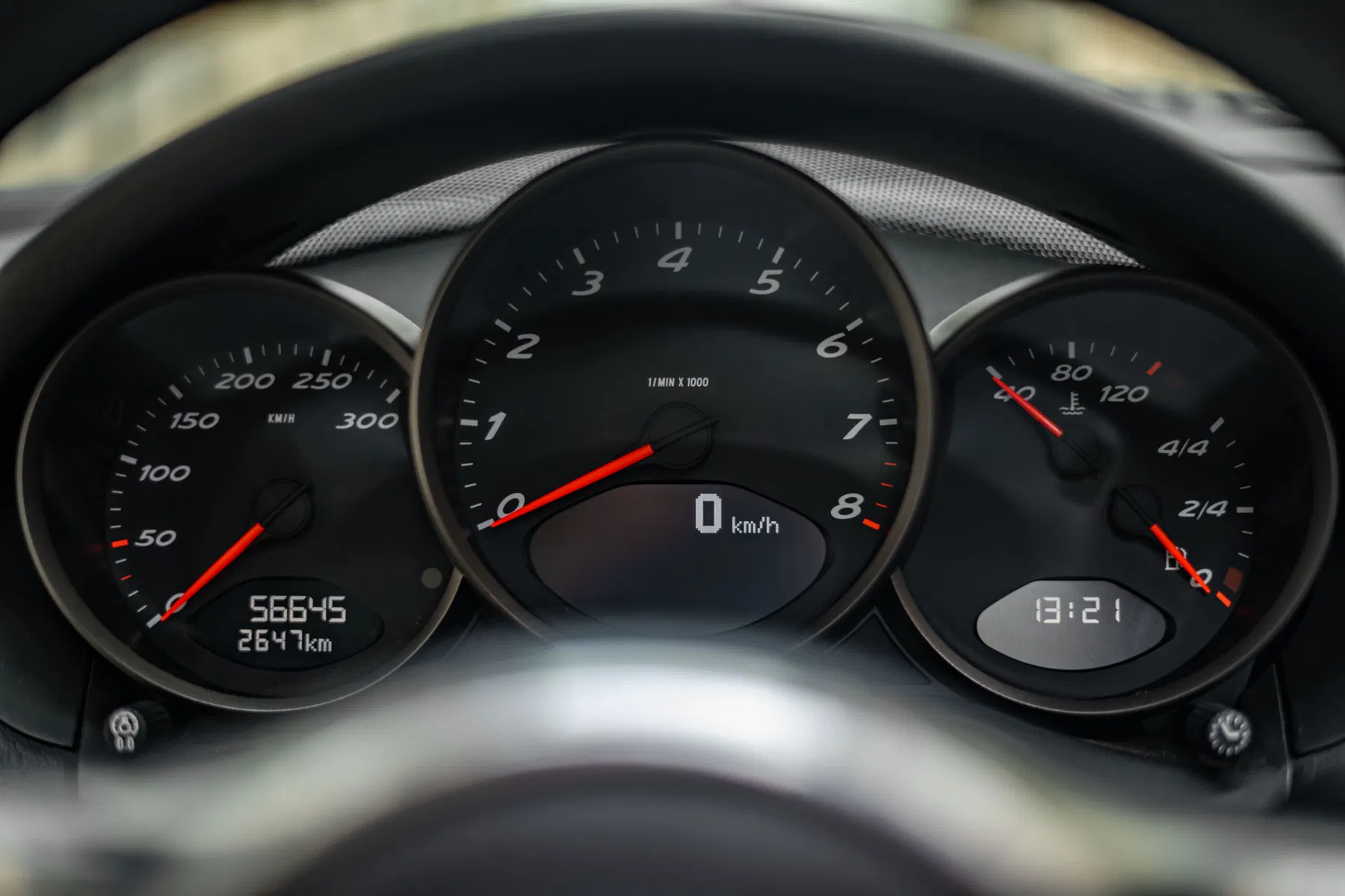 Black Edition Porsche
Porsche 987 Boxster S Black Edition tableau de bord