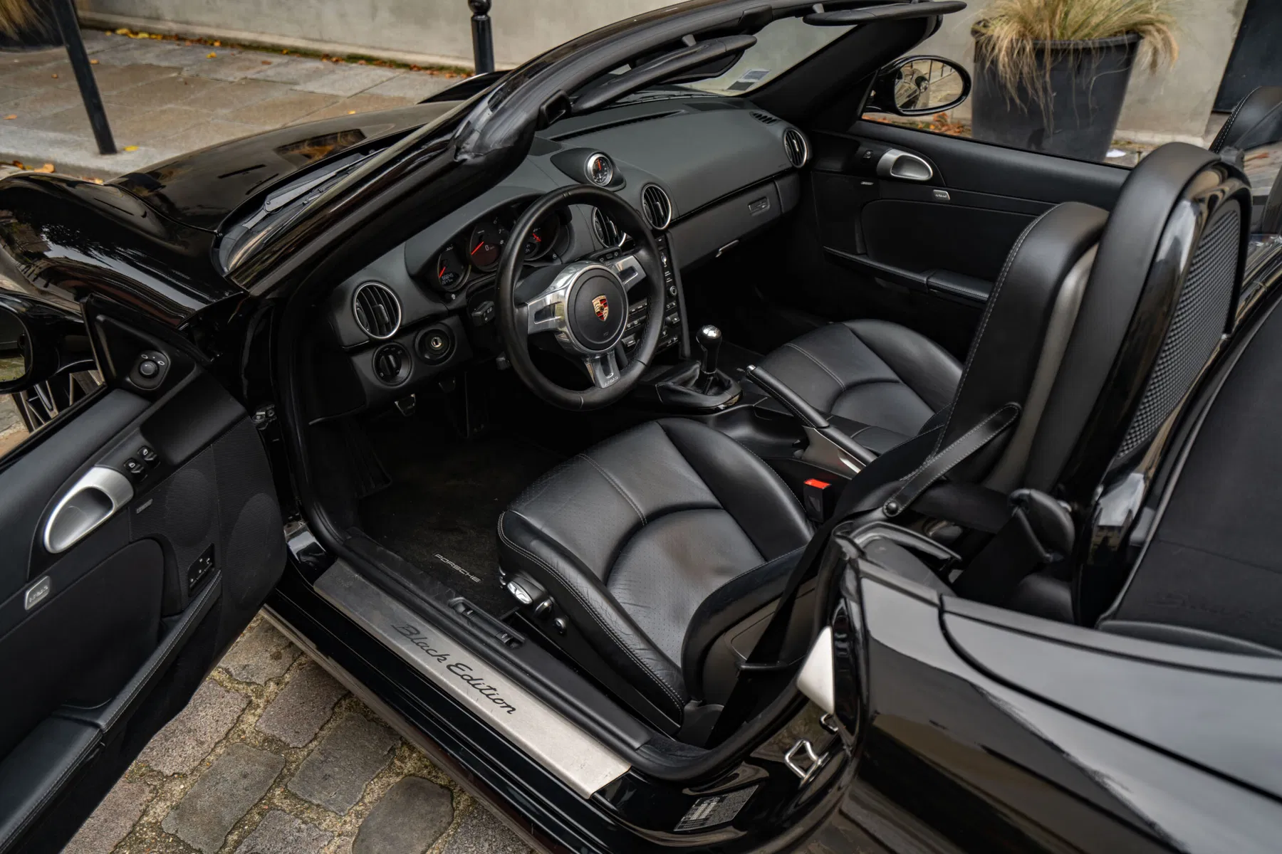 Black Edition Porsche
Porsche 987 Boxster S Black Edition Int&eacute;rieur