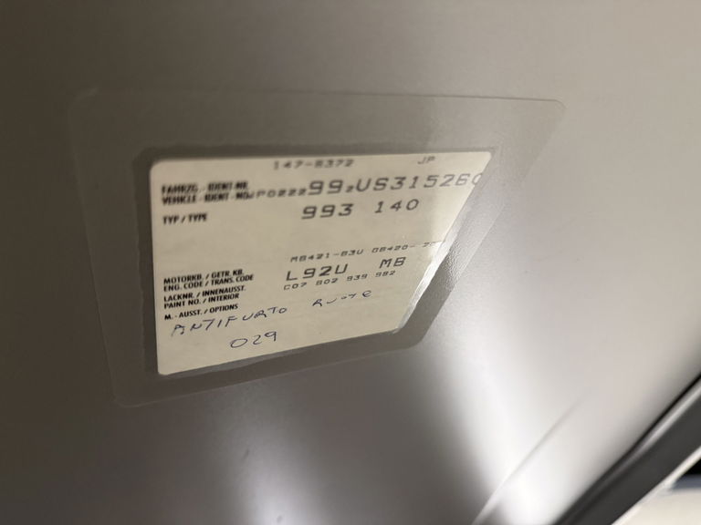 Porsche 993 Carrera 4S