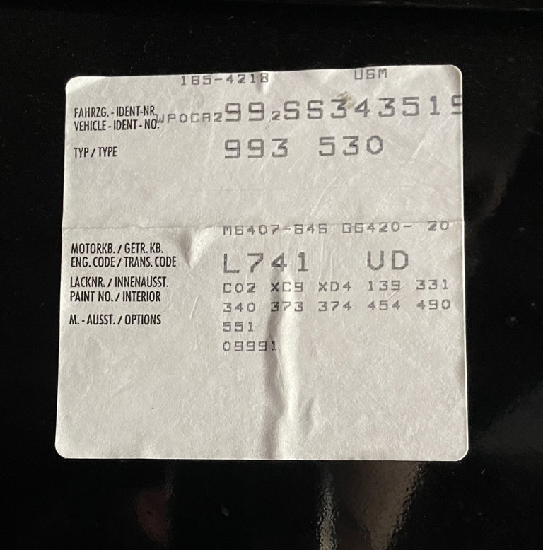 Porsche 993 Carrera 4