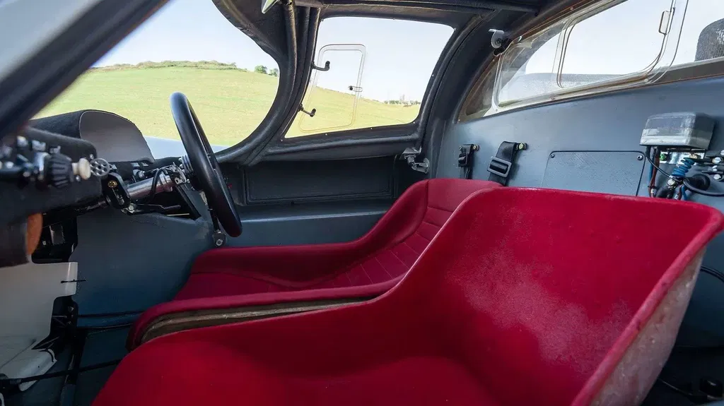 Why do Porsches have the key on the left?