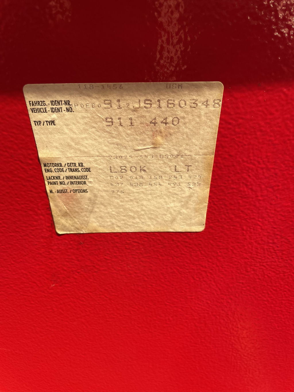 Porsche 911 Carrera 3.2 WTL