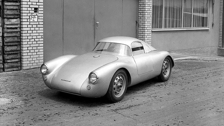 Why do Porsches have the key on the left?