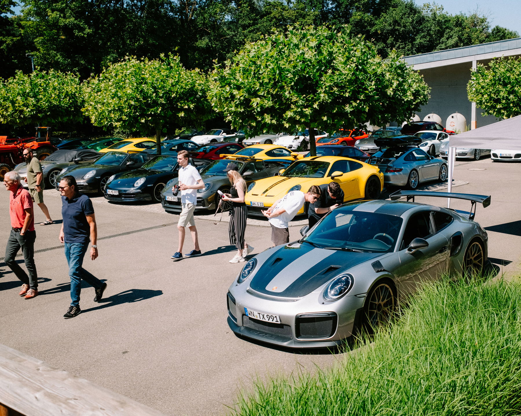 Zuffenbuddies Porschetreffen in Uhingen