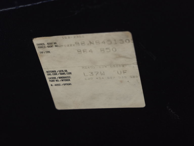 Porsche 964 Carrera 2 Cabrio WTL