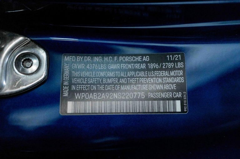 Porsche 992 Carrera S