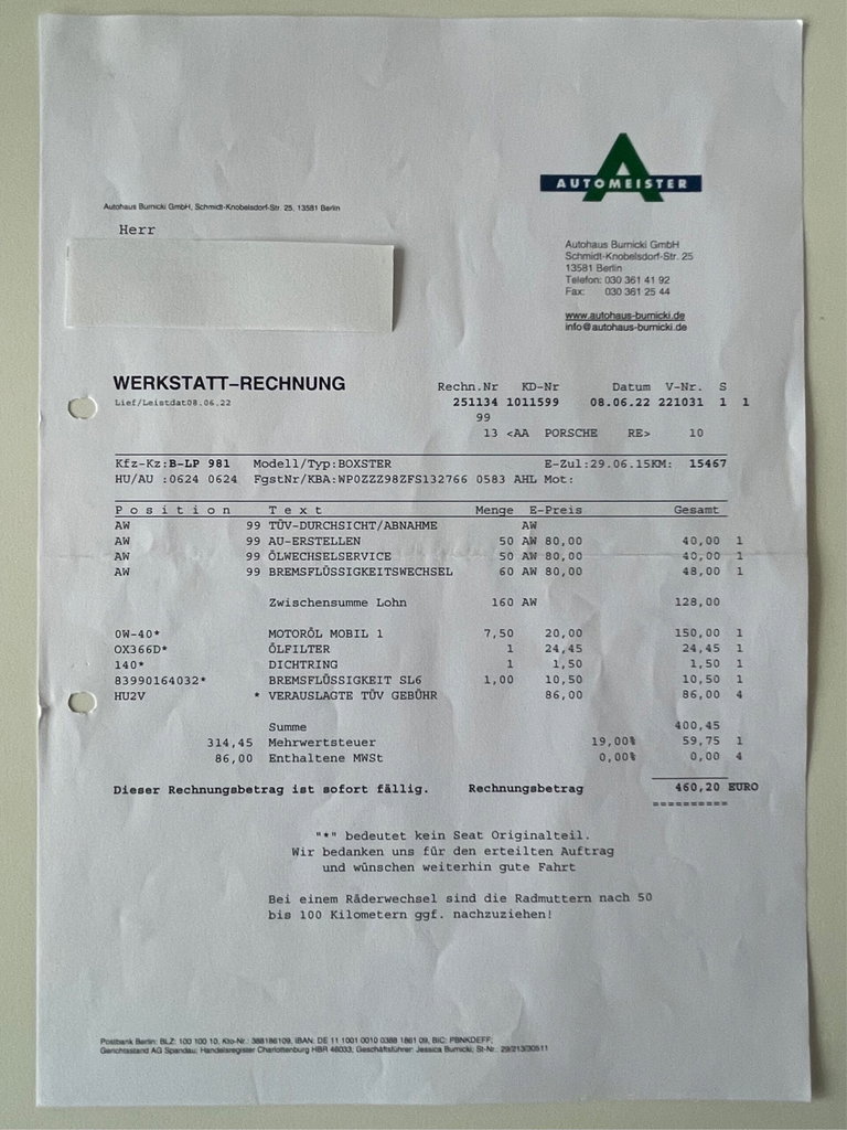 Porsche 981 Boxster GTS