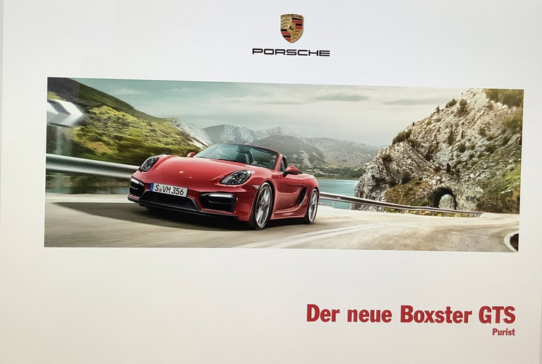 Porsche 981 Boxster GTS
