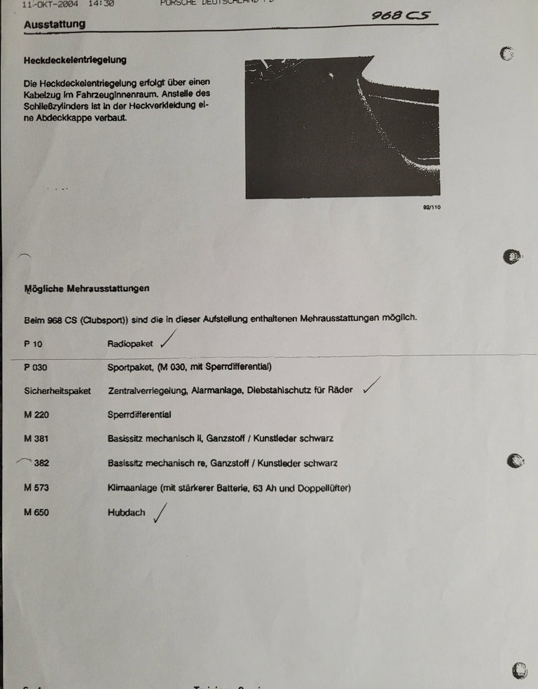 Porsche 968 Club Sport