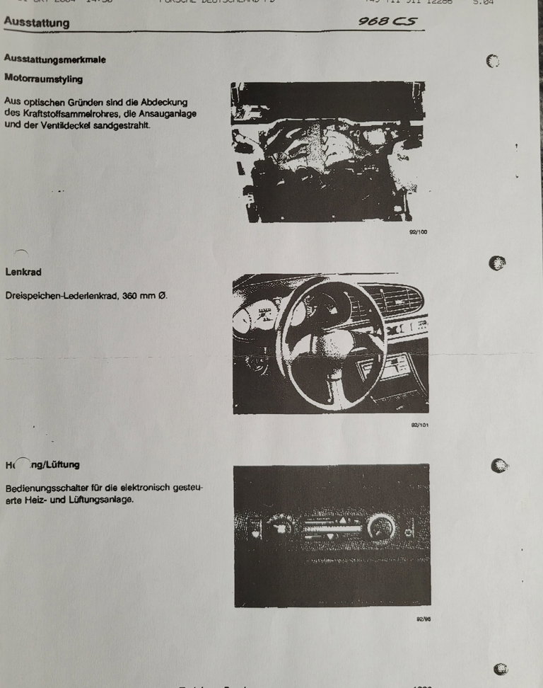 Porsche 968 Club Sport