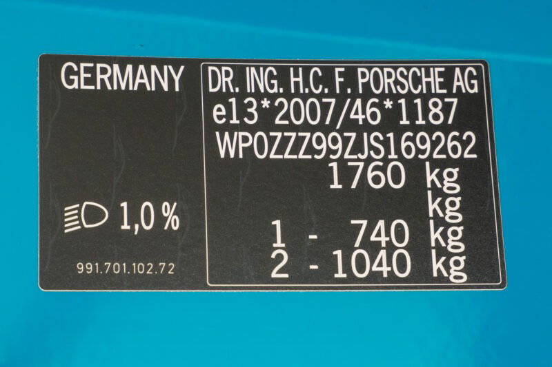 Porsche 991.2 GT3 Touring