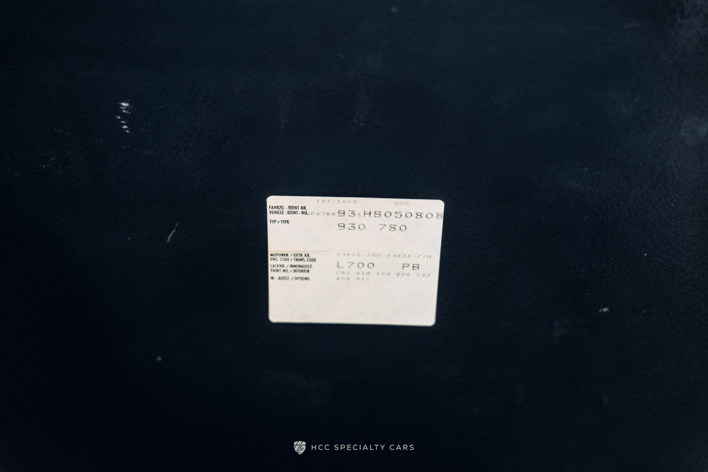 Porsche 911 Turbo 3.3 (US)