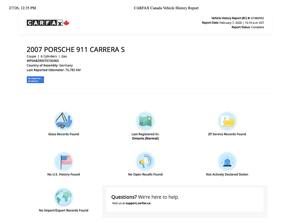 Porsche 997 Carrera S