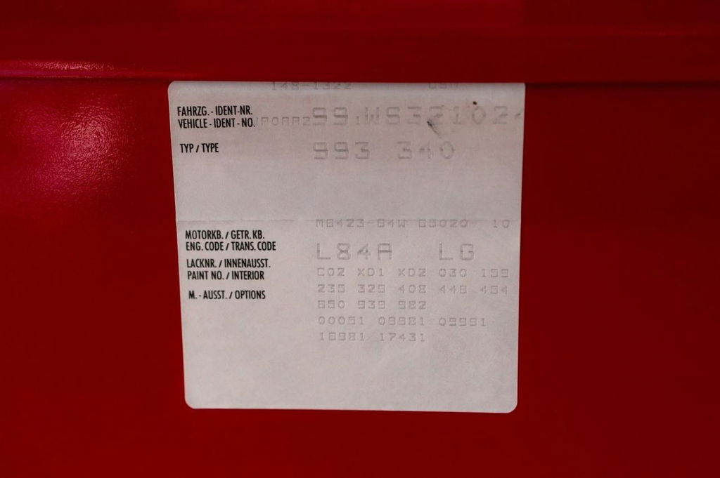 Porsche 993 Carrera S