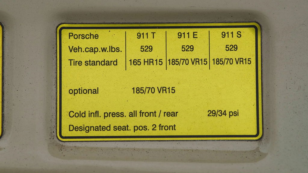 Porsche 911 S (F-Modell)
