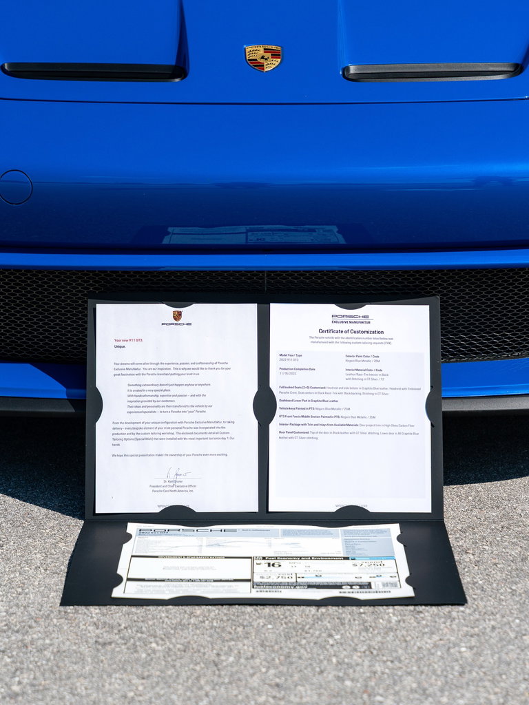 Porsche 992 GT3