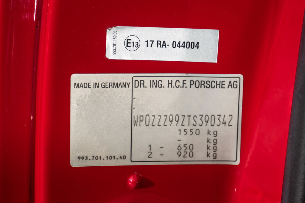 Porsche 993 Carrera RS