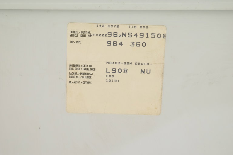 Porsche 964 Carrera RS