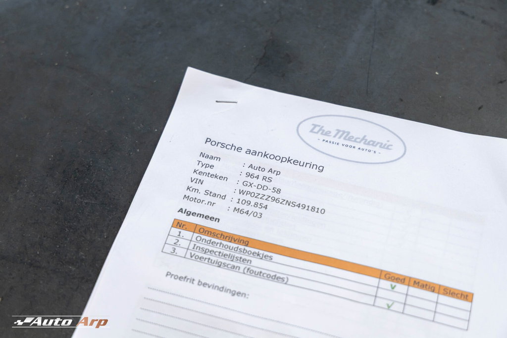 Porsche 964 Carrera RS