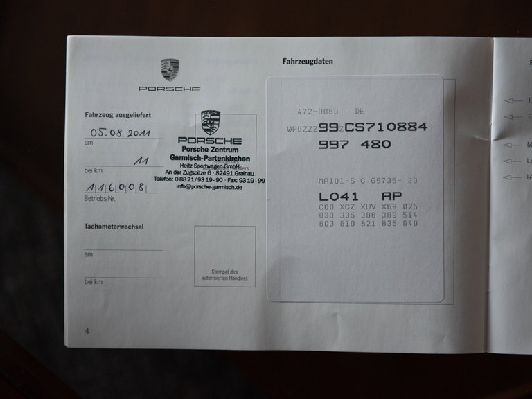 Porsche 997.2 Carrera 4 GTS