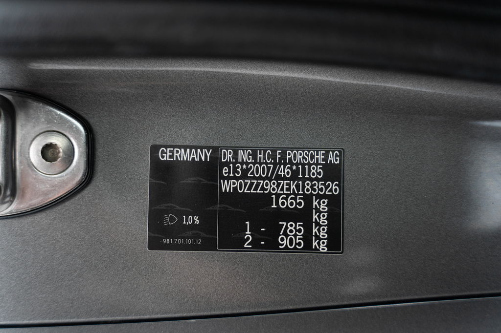 Porsche 981 Boxster S