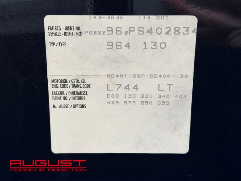 Porsche 964 Carrera 4