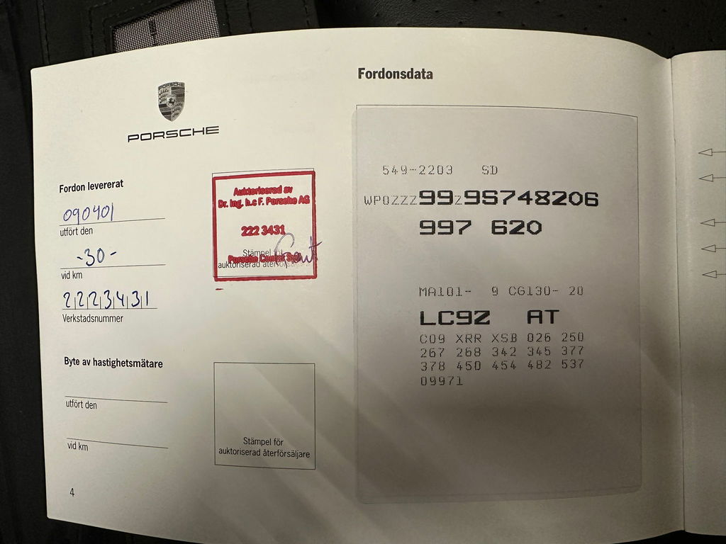 Porsche 997.2 Carrera 4S